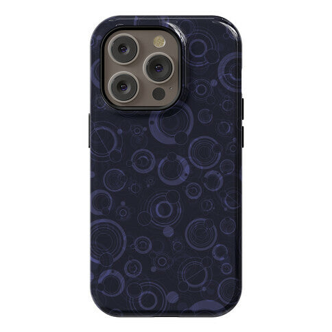 Gallifreyan Text Pattern Phone Case